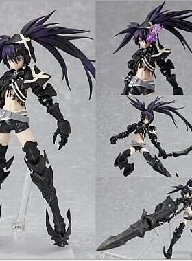 可动SP041 INSANE BLK figma 狂暴黑岩 黑岩射手动漫手办模型摆件