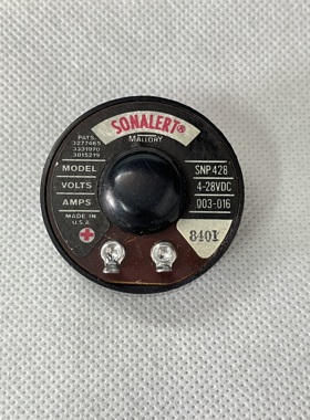 SNP428 全新原装SONALERT蜂鸣器4-28VDC