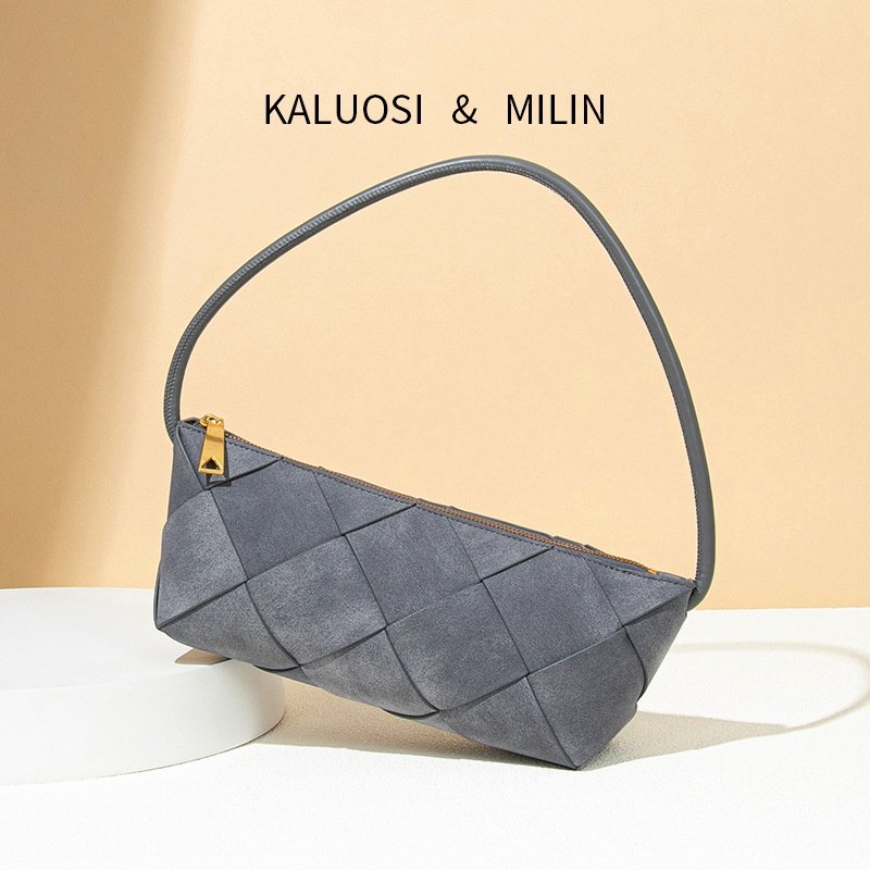 2026简约百搭小众新款小方包复古美拉德磨砂鹿皮绒格子单肩手提,箱包皮具/热销女包/男包,小方包,淘宝优惠券,粉丝福利购,淘宝优惠卷