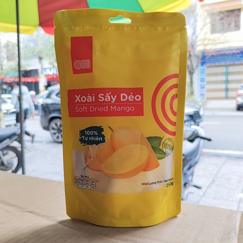 越南原装GO Xoai Say Deo芒果干250克好吃办公休闲零食水果干包邮