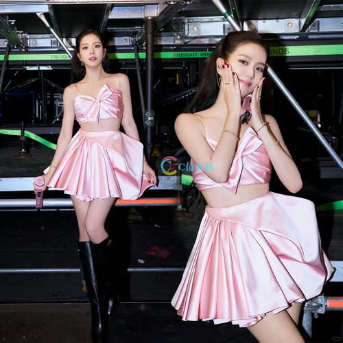 jisoo金智秀打歌服女团舞台装