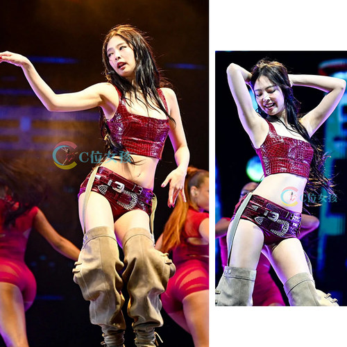 金智妮likejennie同款打歌服