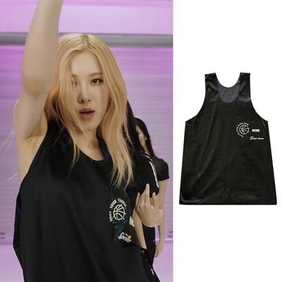 2022朴彩英rose打歌服爵士舞背心