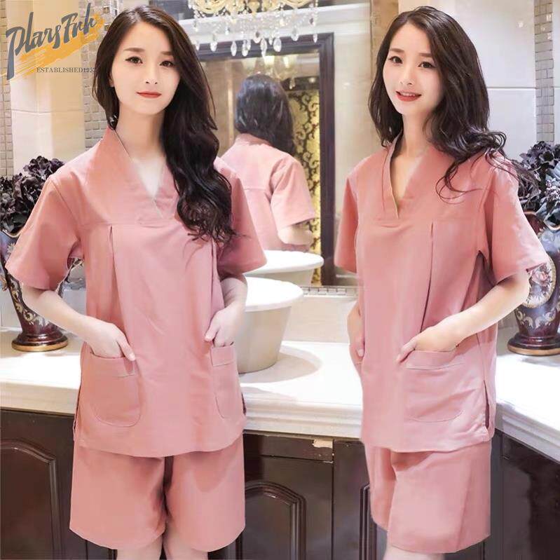 汗蒸服女款2025棉质高档棉麻情侣套装全棉大码200斤加肥男汉蒸服图片