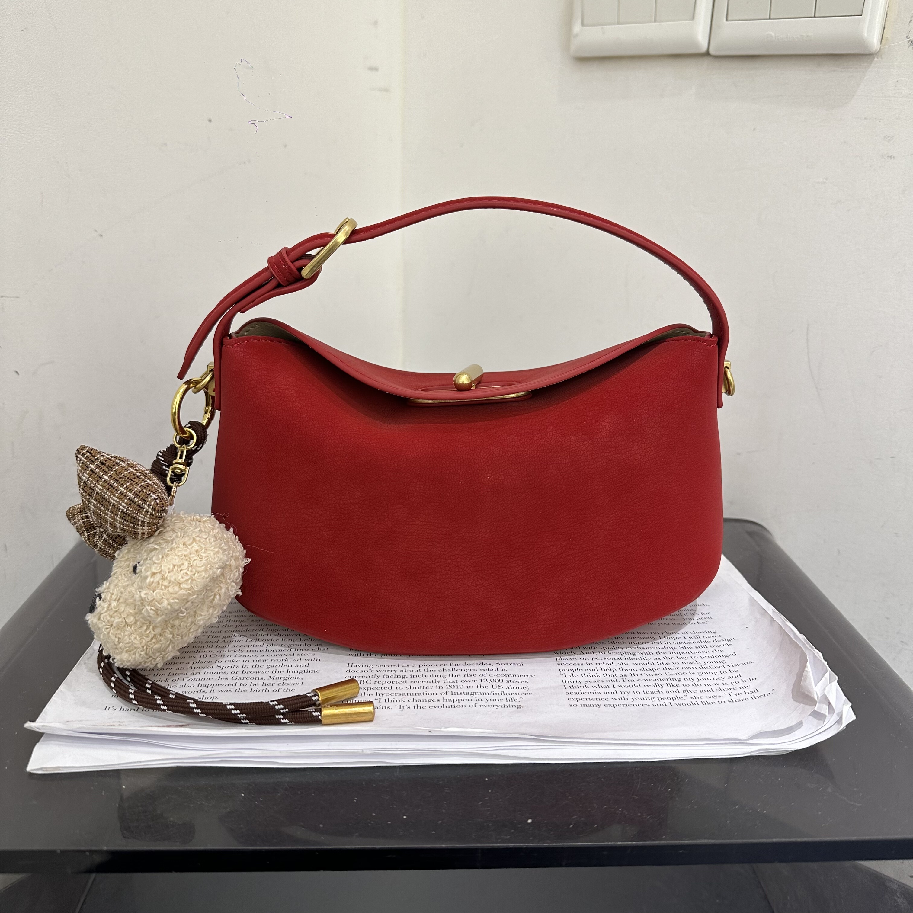 同丰新款复古休闲慵懒风软皮月牙包手提子母包斜挎实用百搭女洋气,箱包皮具/热销女包/男包,通用款女包,淘宝优惠券,粉丝福利购,淘宝优惠卷