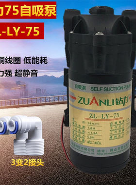 御舵75GZLLY75G纯水机自吸抽水无水压农村净水器水泵增压钻力75G