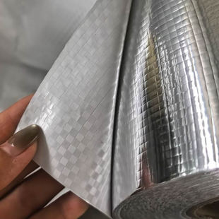 编织布铝塑铝箔编织膜编织布镀铝膜设备木箱热封抽真空包装膜海运