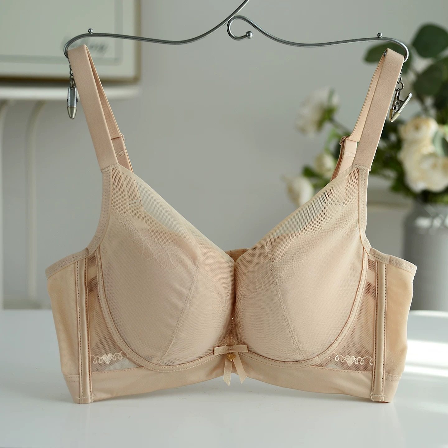 大胸显小薄款内衣女聚拢收副乳防下垂透气舒适承托调整型文胸,女士内衣/男士内衣/家居服,文胸,淘宝优惠券,粉丝福利购,淘宝优惠卷