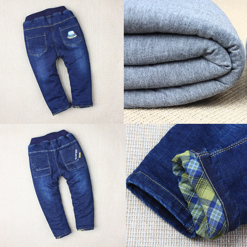 清仓2-12岁冬装三层儿童厚棉裤加厚棉裤男童棉裤牛仔裤子布里衬,童装/婴儿装/亲子装,裤子,淘宝优惠券,粉丝福利购,淘宝优惠卷