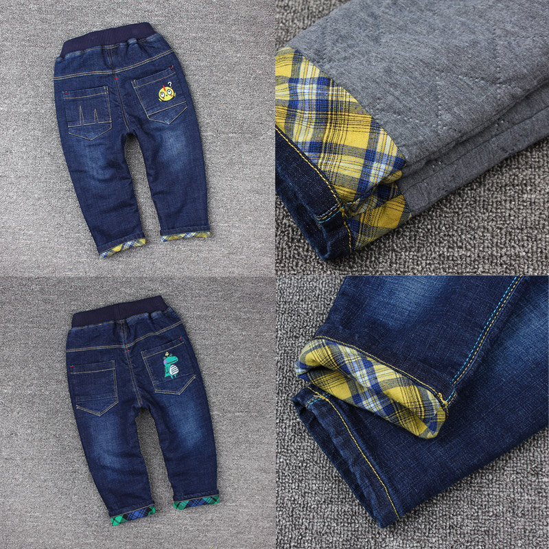 柔软2-10岁男童薄棉裤