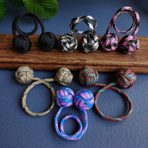 宝乐珠begleri伞绳编织解压玩具