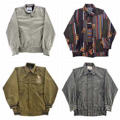 vintage古着棒球服复古阿美咔叽哈灵顿工装港风做旧秋冬外套V445