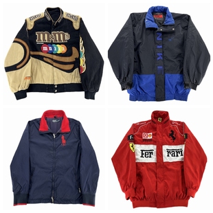 vintage古着外套美式复古街头oldschool宽松日系做旧秋冬夹克A128