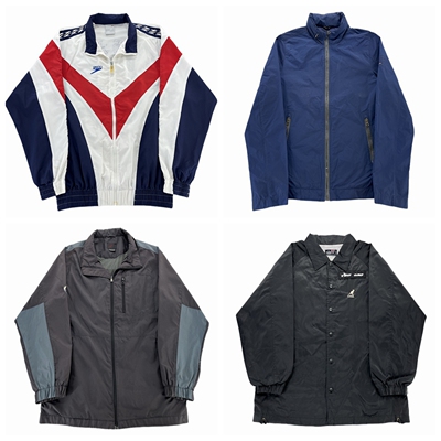 vintage古着外套美式复古oldschool日系学院风宽松做旧春秋夹克Y5