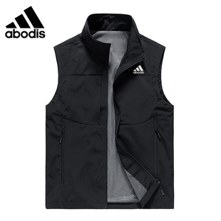 背心男士 户外工装 运动坎肩马夹工作服定制 薄款 外贸高档马甲春秋季