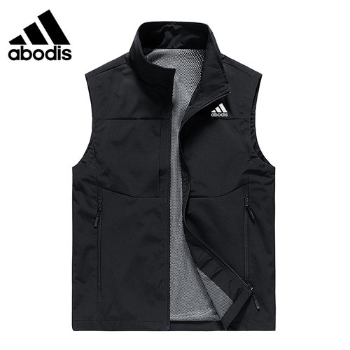 外贸高档马甲春秋季薄款户外工装背心男士运动坎肩马夹工作服定制