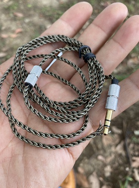 镀银发烧耳机线 im50 IM70 TF10 535 VSD3  CKS1100升级线