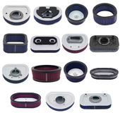 适配哈雷系列 空气滤芯 路王滑翔软尾威路德戴娜肥仔街霸肌肉空滤