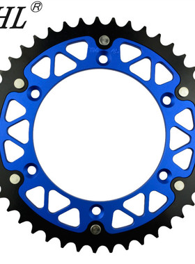 适配雅马哈WR426 YZ250 WR400 YZ450大小齿前后牙盘链轮 大小链盘