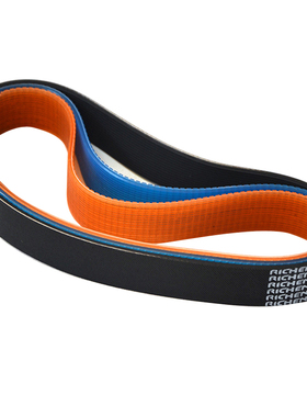 10寸锯铝机皮带255mm切割机电动工具橡胶皮带式多沟带355精品配件