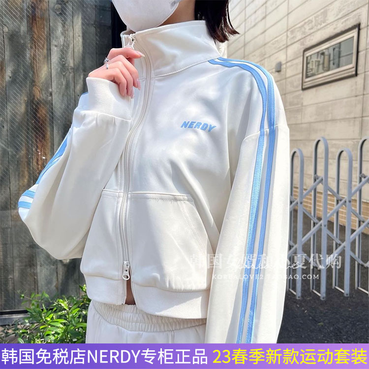 韩国代购直邮NERDY运动套装女