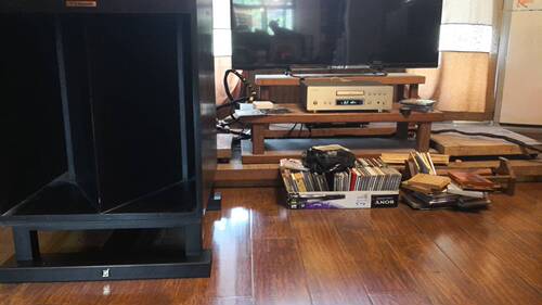 还音音响杰士史卡拉la scala号角音箱四柱脚架没有配任何金属钉垫