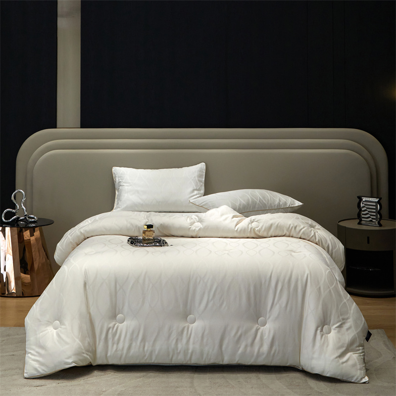 贡缎60S大提花80大豆7A抑菌秋冬被