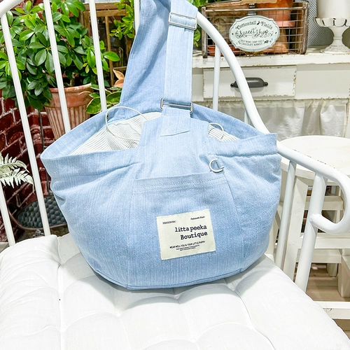 Зимний портативный переносной джинсовый рюкзак с пухом, популярно в интернете