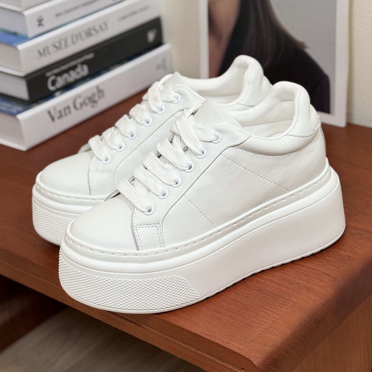 真皮内增高8-10cm松糕厚底小白鞋韩版休闲小个子女款2026新款春款,女鞋,松糕（摇摇）鞋,淘宝优惠券,粉丝福利购,淘宝优惠卷