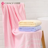 Хлопковое мягкое большое банное полотенце для домашнего использования для умывания для влюбленных, хорошо впитывает воду, увеличенная толщина