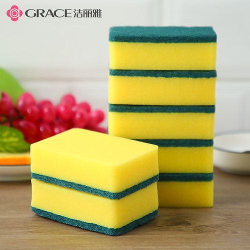 洁丽雅洗碗海绵百洁布厨房用品