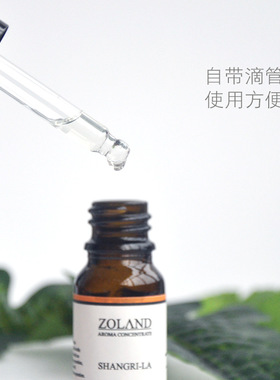 zoland10ml滴管香薰精油汽车加湿器香薰机可用水溶性扩香石香熏精