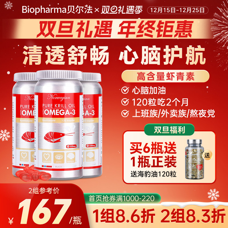 挪威磷虾油Biopharma呵护心脑