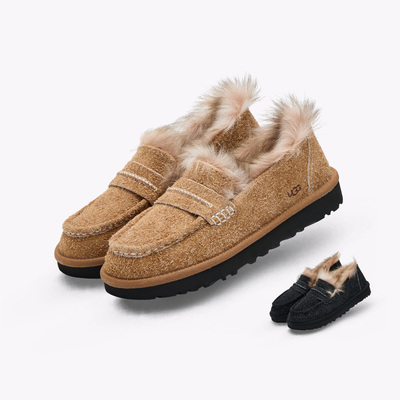 UGGEllis冬季加绒栗色雪地靴