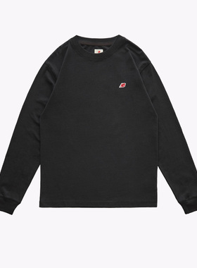 New Balance/NB Teddy Made美产薄款纯色休闲套头卫衣MT21542