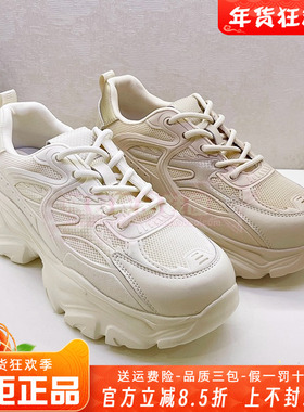 正品Kiss Kitty女鞋热销春新款系带休闲带小白鞋老爹鞋SA54545-61