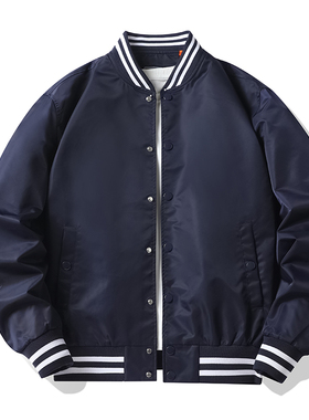 春季新款潮棒球服男潮牌飞行员情侣装工装春秋外套夹克上衣棒球衫