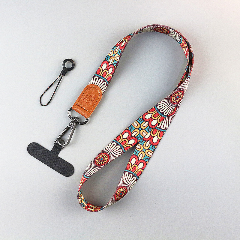 新款民族风手机挂绳长挂脖女高级精致手机链结实防丢手机绳手腕带