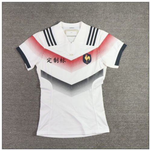 RUGBY jersey 法国队女速干橄榄球衣健身运动上衣  #T22069
