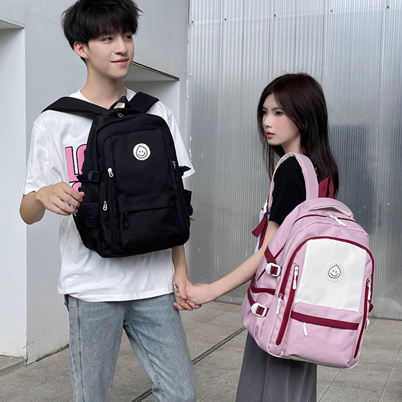 书包女初中生大容量森系2025新款高中生高颜值韩版双肩包简约背包