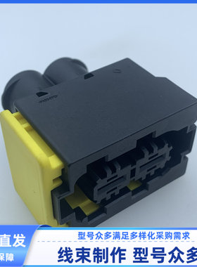 汽车 连接器 胶壳 护套 2孔 线束插头 1355328-1 外壳 原装 现货
