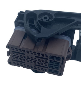 连接器 2137489-3胶壳 48孔汽车电脑板插头外壳护套 线束插头现货