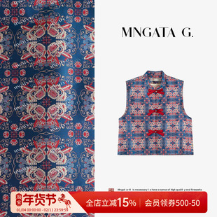 曼加塔【曼奢·如意醒狮】新中式中国风马甲5080152