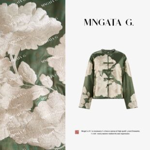 曼加塔【池南春水】早秋新中式风短款外套5080312