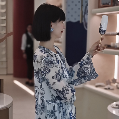 曼加塔春夏款新中式风真丝打底