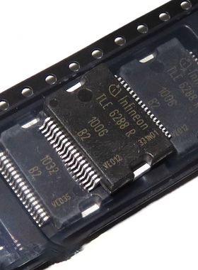 TLE6288R 大众现代迈腾发动机电脑板电磁阀驱动芯片 现货贴片