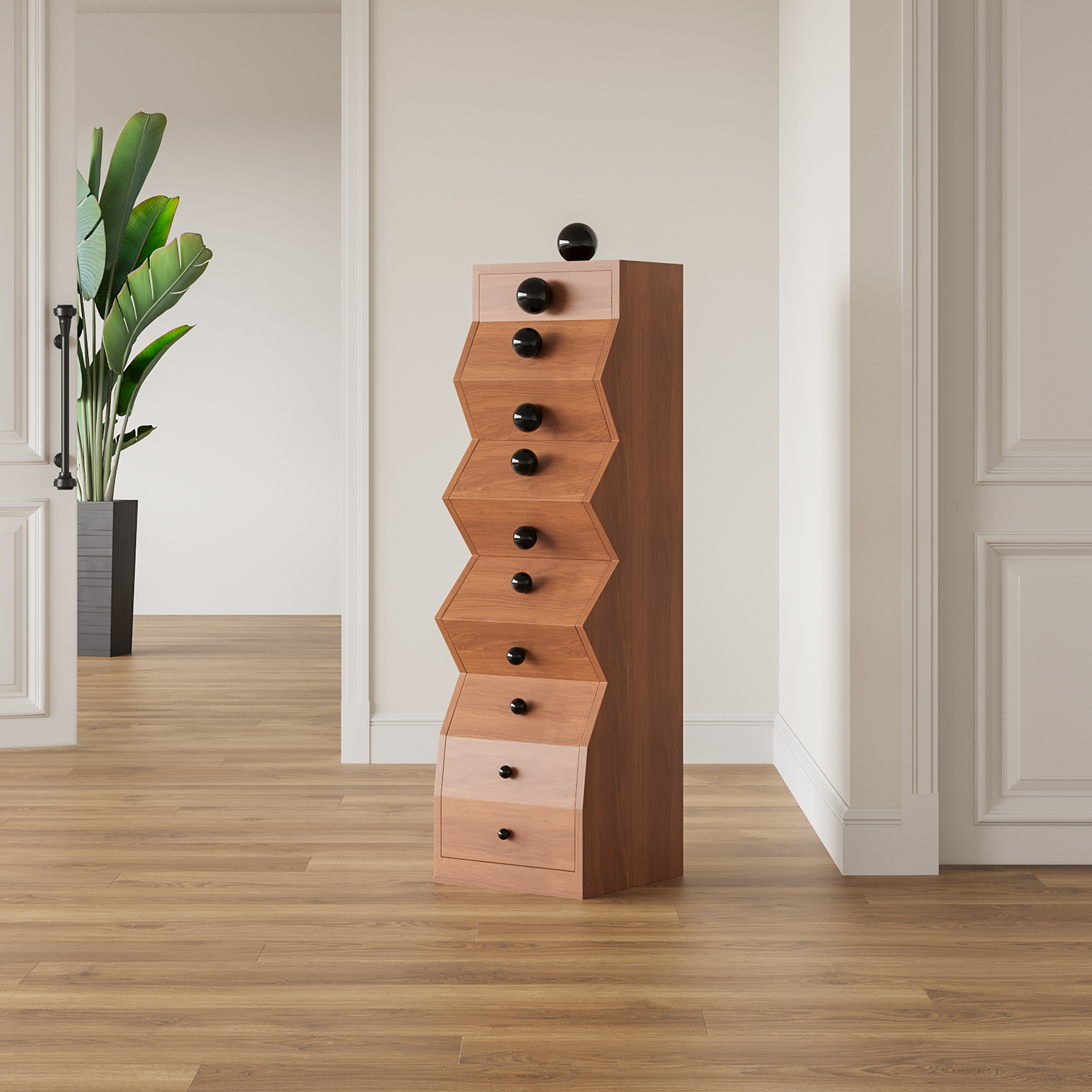 实木ins中古风柜子斗柜多功能