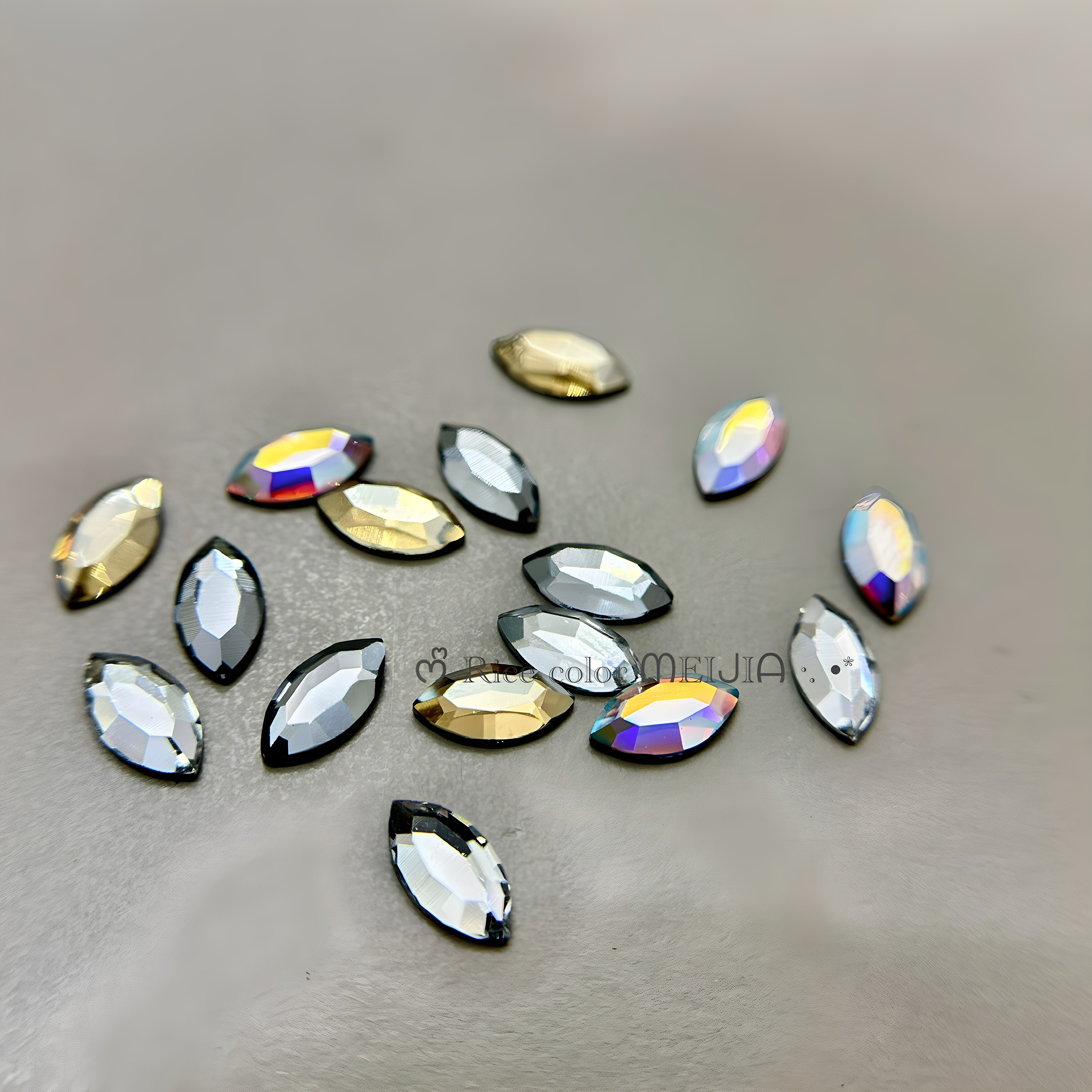 异型迷你烫底奥马眼施家烫衣美甲