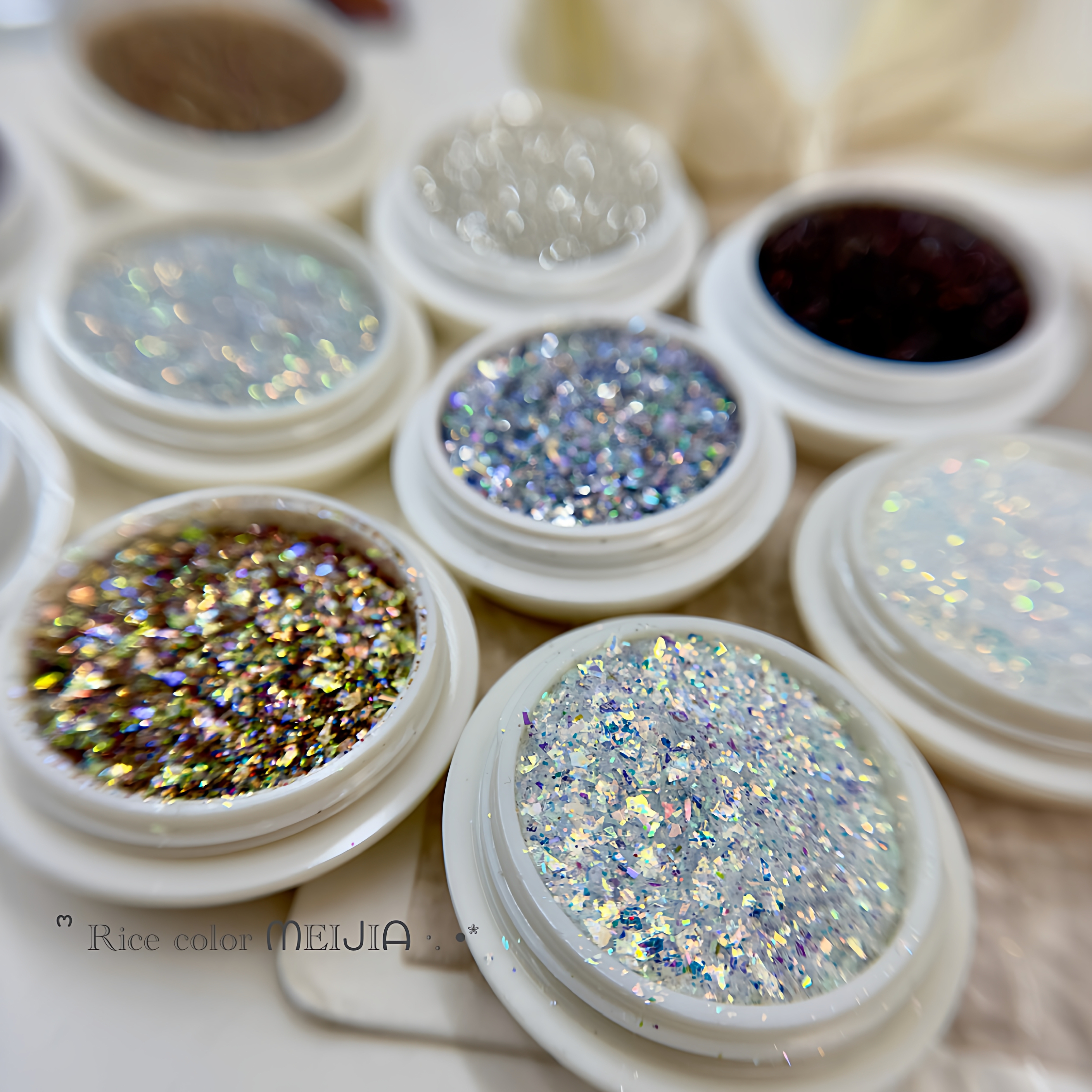 日式美甲素材【玫瑰海盐·霓虹】