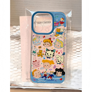 涂鸦原田治适用苹果16promax手机壳iPhone15pro新款12华为mate70卡通p70小米14软壳vivooppo荣耀11红米note13